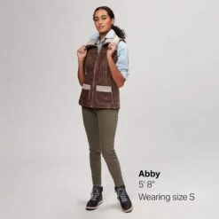 KUHL Dani Sherpa Vest - Women's -Everlaces Cloth Shop OAK D13