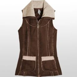 KUHL Dani Sherpa Vest - Women's -Everlaces Cloth Shop OAK D7