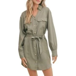 Lighthouse Button Down Dress - Women's