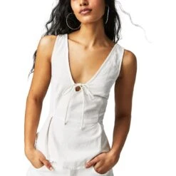 FREE PEOPLE Mika Tank Top - Women's -Everlaces Cloth Shop OPTWHI 1