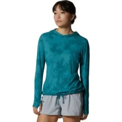 Mountain Hardwear Crater Lake Long-Sleeve Hoodie - Women's -Everlaces Cloth Shop PASCDYPR