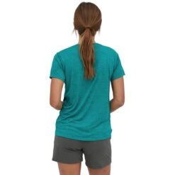 Patagonia Capilene Cool Daily Graphic Short-Sleeve Shirt - Women's 13 Patagonia Capilene Cool Daily Graphic Short-Sleeve Shirt - Women's -Everlaces Cloth Shop RIRISTBOGRXD D1