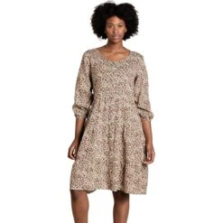 Manzana Tiered Long-Sleeve Dress - Women's -Everlaces Cloth Shop SALVINPRI 1
