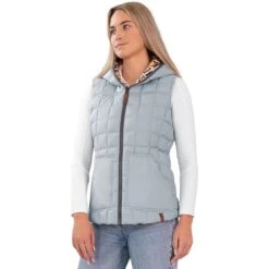 Obermeyer Zoe Reversible Down Vest - Women's 10 Obermeyer Zoe Reversible Down Vest - Women's -Everlaces Cloth Shop SHA 1