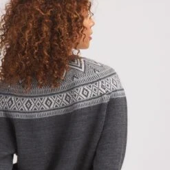 Geo Fair Isle Crewneck Sweater - Women's 7 Geo Fair Isle Crewneck Sweater - Women's -Everlaces Cloth Shop STOGRE D3