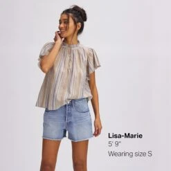 Stripe Cotton Shirt - Past Season - Women's -Everlaces Cloth Shop TAUSTR D5