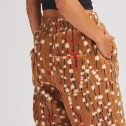 Printed Sherpa Jogger - Women's -Everlaces Cloth Shop TWIPRI D8