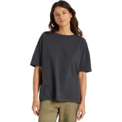 Brixton Oversized BF Short-Sleeve T-Shirt - Women's -Everlaces Cloth Shop WASBLA