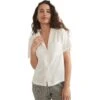 Marine Layer Lucy Short-Sleeve Hemp Resort Shirt - Women's