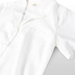 Marine Layer Lucy Short-Sleeve Hemp Resort Shirt - Women's -Everlaces Cloth Shop WHI D3 3