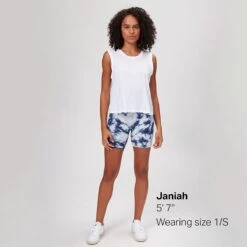 Muscle T-Shirt - Women's -Everlaces Cloth Shop WHI D6 1