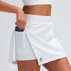Split Skort - Women's 9 Split Skort - Women's -Everlaces Cloth Shop WHI D7